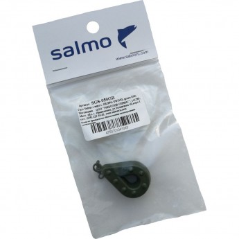 Груз SALMO с вертлюгой Grippa Swivel green 050г Груз SALMO с вертлюгой Grippa Swivel green 050г